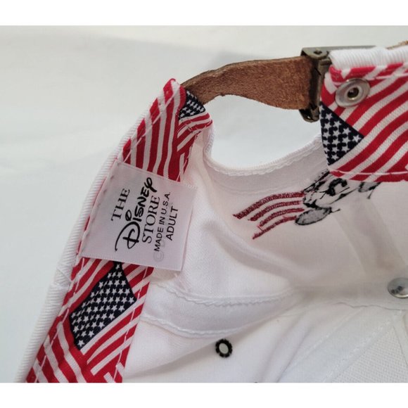 VTG NWOT Disney Store Mickey Mouse Red White and Blue Strapback Baseball… - Picture 6 of 6